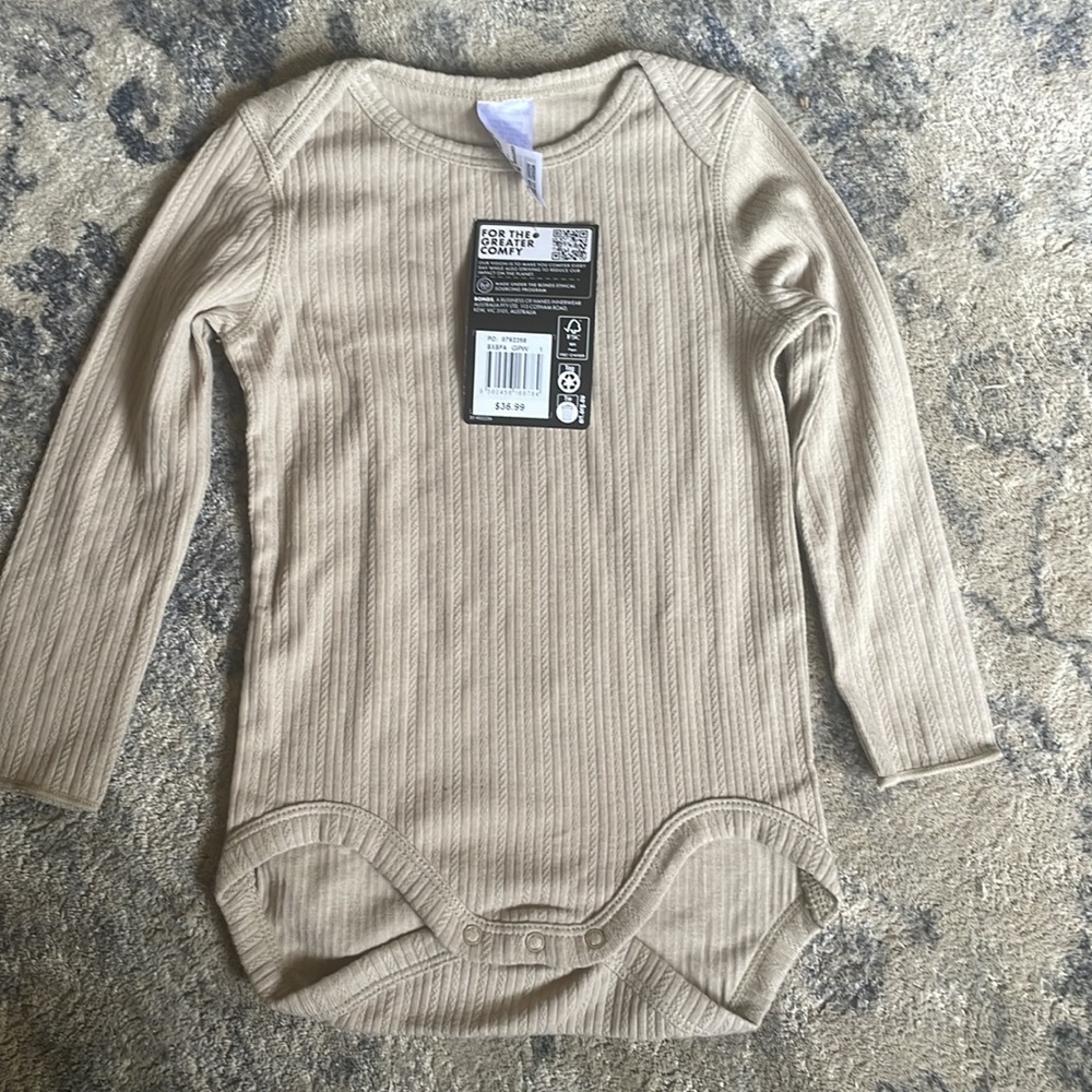 Bonds Ribbed Onsie - Picture 2 of 4